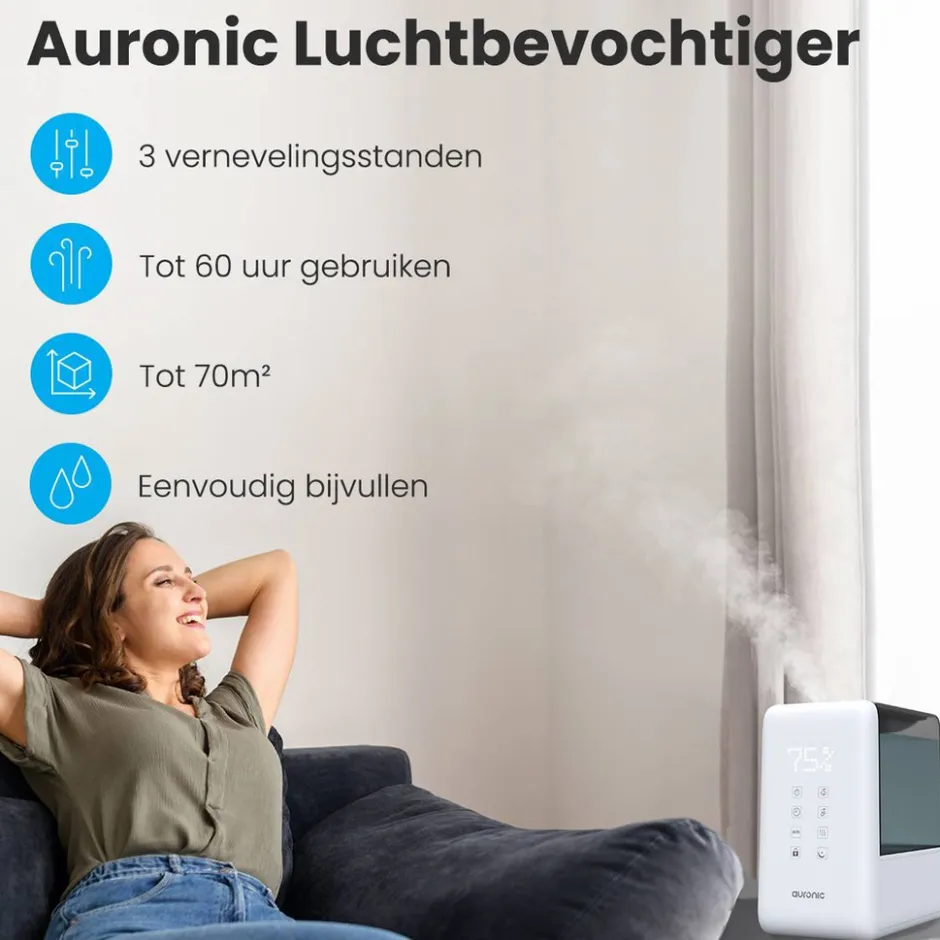 Auronic Luchtbevochtiger< Luchtbevochtiger