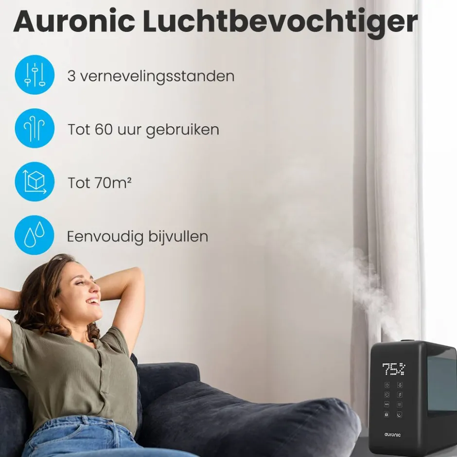 Luchtbevochtiger|Auronic Discount