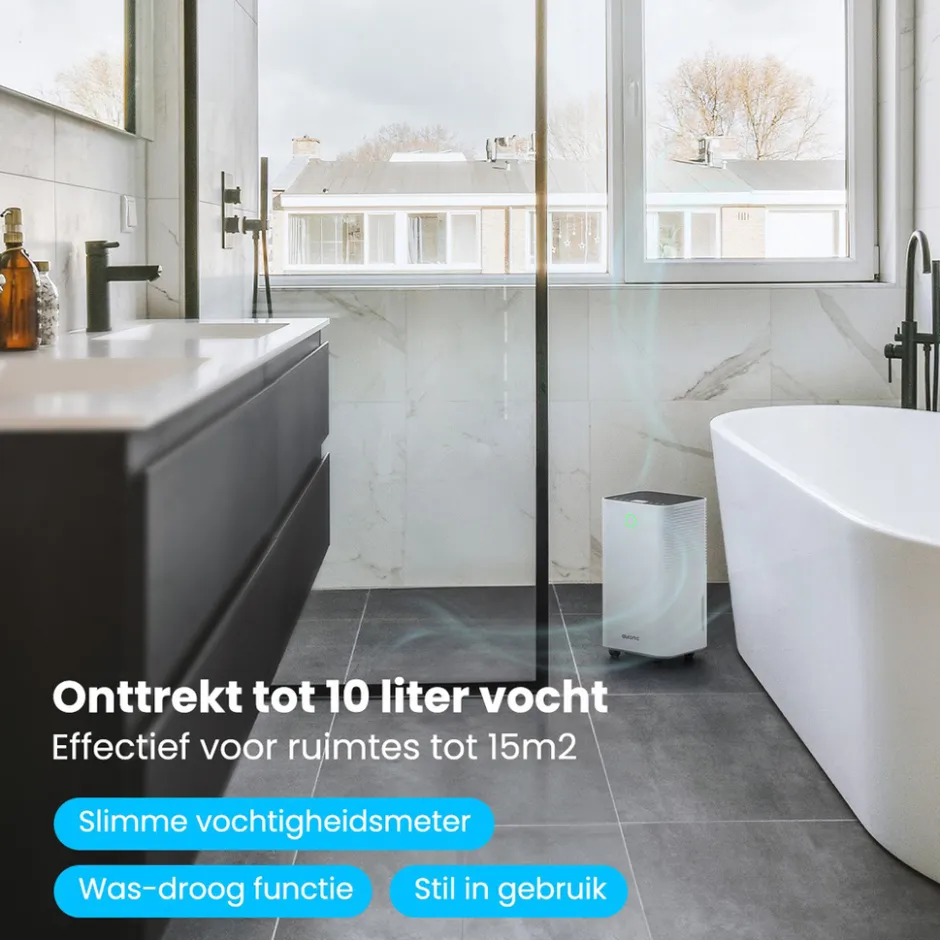 Auronic Luchtontvochtiger 10L per dag< Luchtbevochtiger
