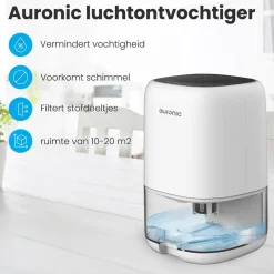 Auronic Luchtontvochtiger 450mL per dag< Luchtbevochtiger