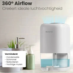 Auronic Luchtontvochtiger 450mL per dag< Luchtbevochtiger