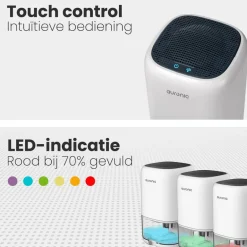 Auronic Luchtontvochtiger 450mL per dag< Luchtbevochtiger