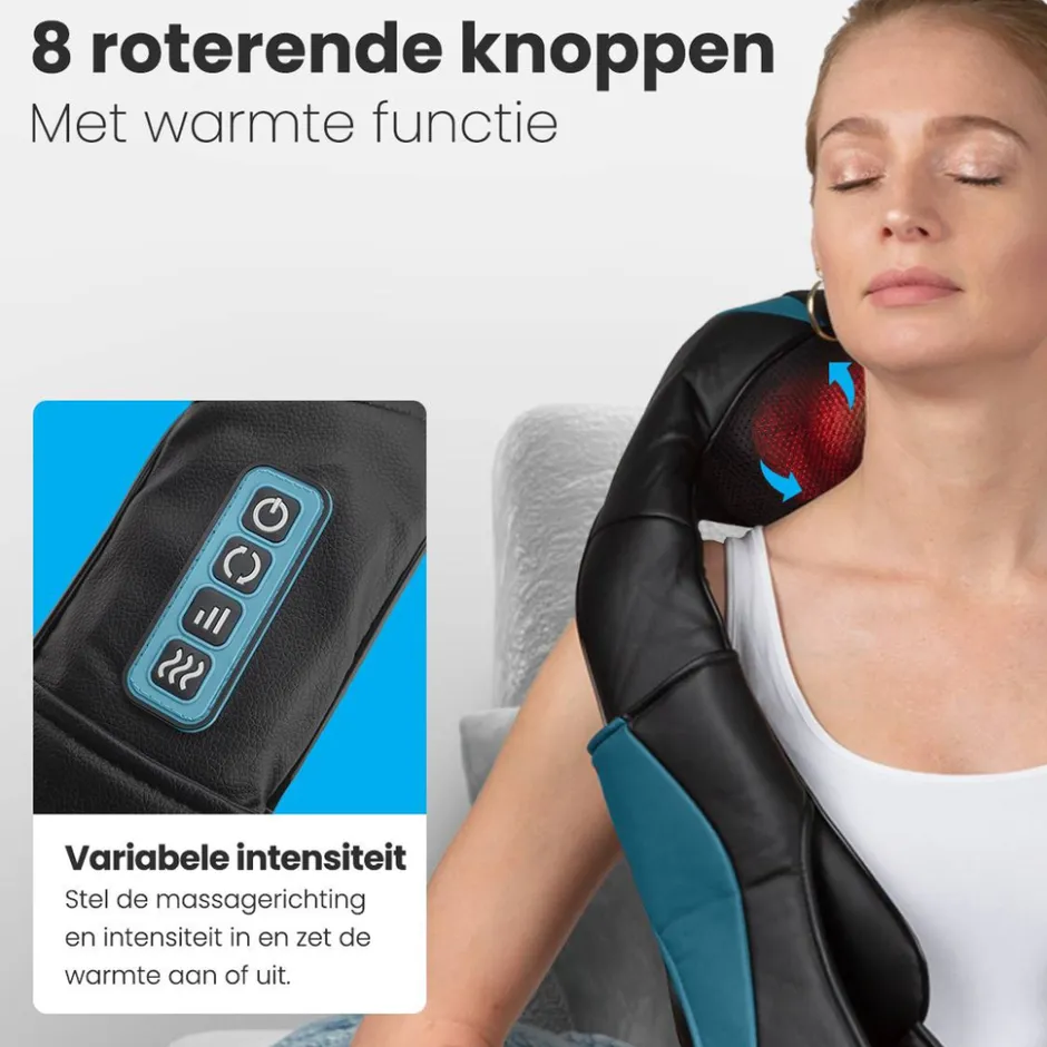 Auronic Shiatsu Massagekussen< Massageapparaten