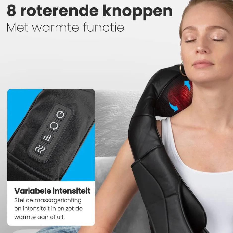 Auronic Shiatsu Massagekussen< Massageapparaten