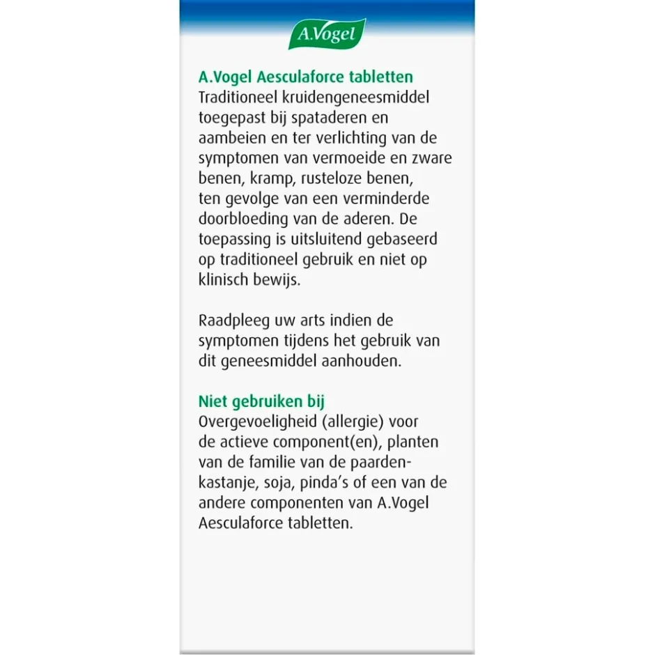 Aesculaforce Tabletten|A.Vogel Discount