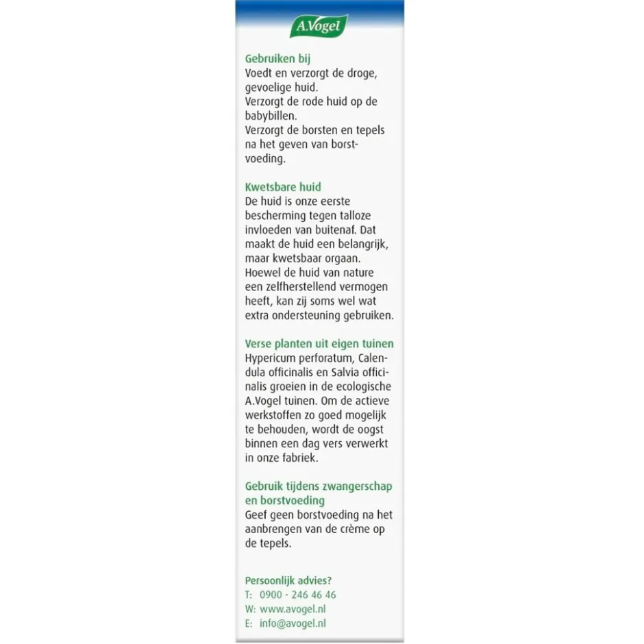 A.Vogel Bioforce Droge Huid Crème< Speciale Huidverzorging