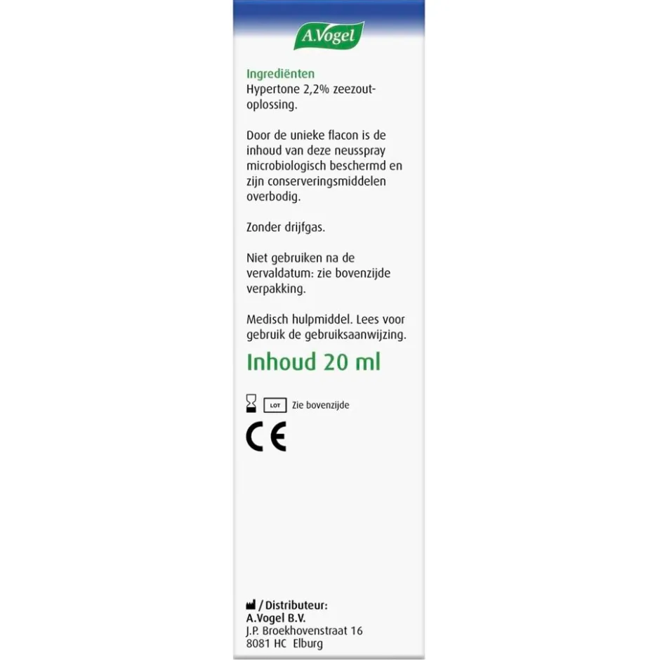 A.Vogel Cinuforce Forte Neusspray< Luchtwegen