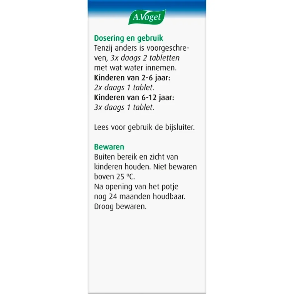 A.Vogel Cinuforce Tabletten< Natuurlijke Zelfzorgmiddelen