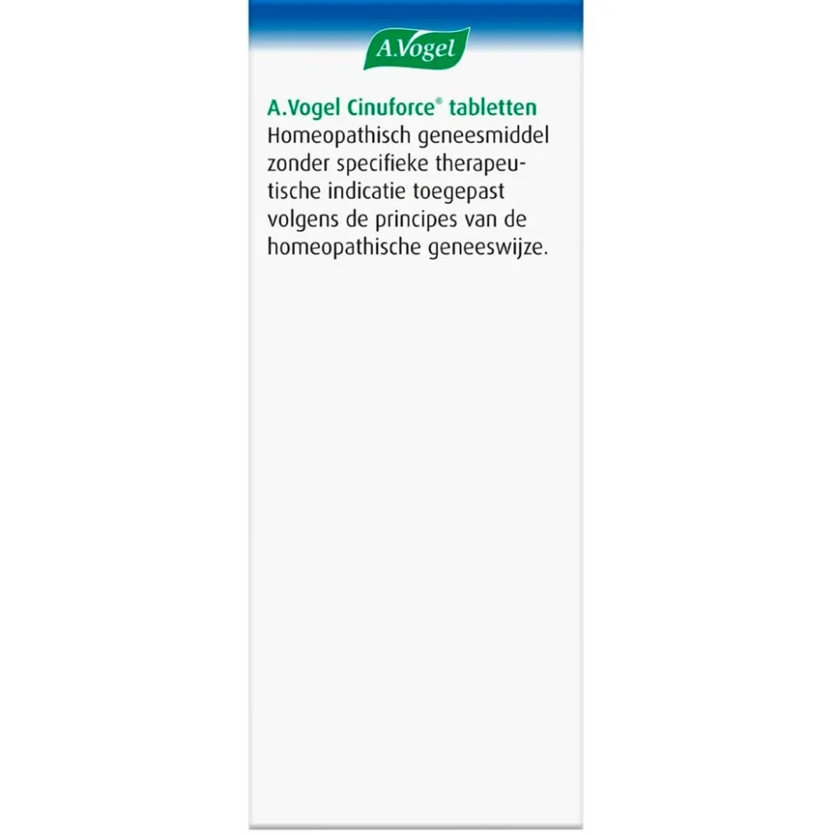 A.Vogel Cinuforce Tabletten< Natuurlijke Zelfzorgmiddelen