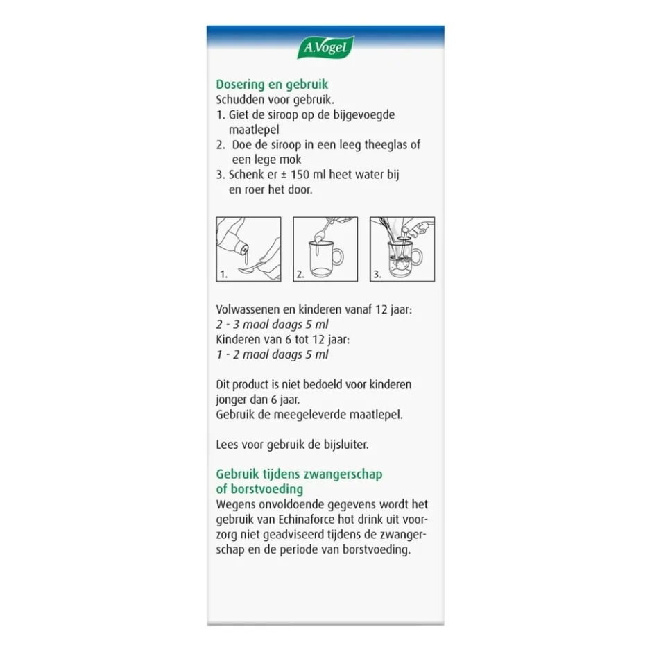 A.Vogel Echinaforce Hot Drink< Natuurlijke Zelfzorgmiddelen