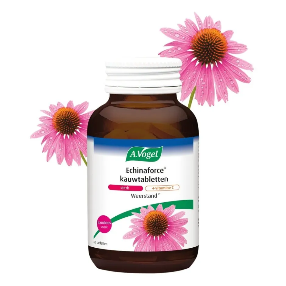 Echinaforce Sterk** + Vitamine C Kauwtabletten|A.Vogel