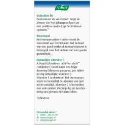 A.Vogel Echinaforce Sterk** + Vitamine C Tabletten< Natuurlijke Supplementen|Weerstand En Energie