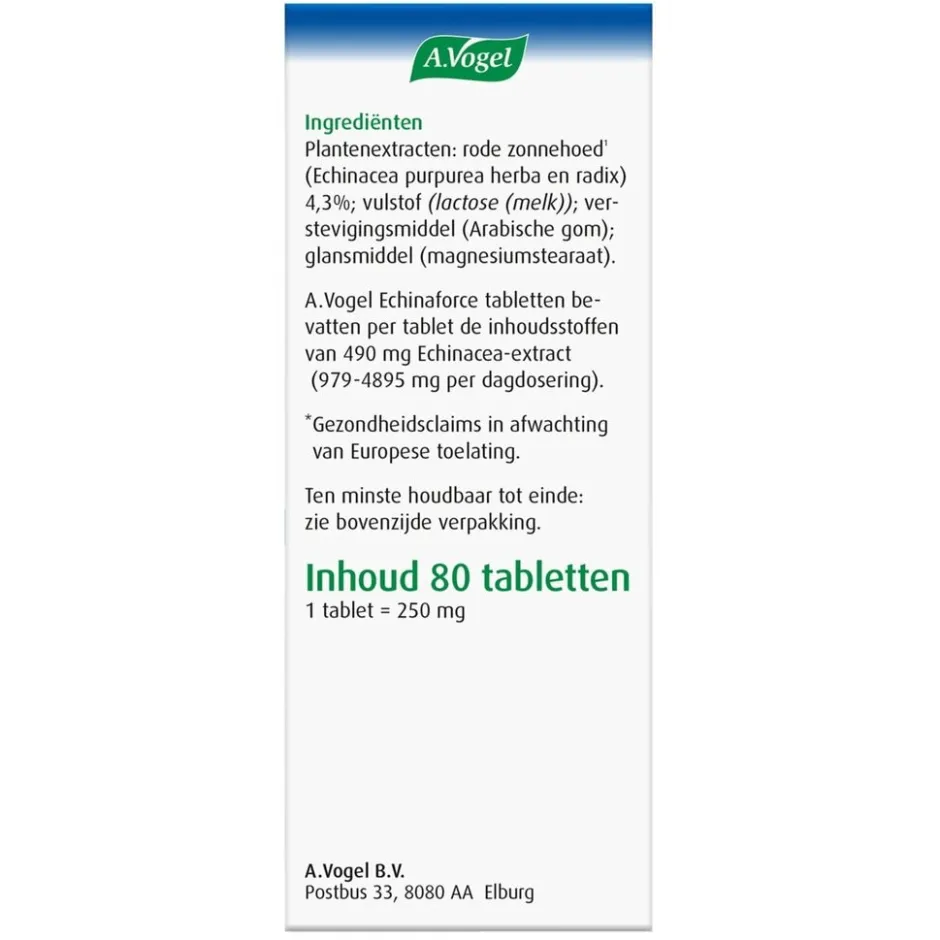 Echinaforce Tabletten|A.Vogel Clearance