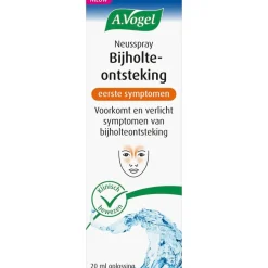 A.Vogel Neusspray Bijholteontsteking bij Eerste Symptomen< Luchtwegen