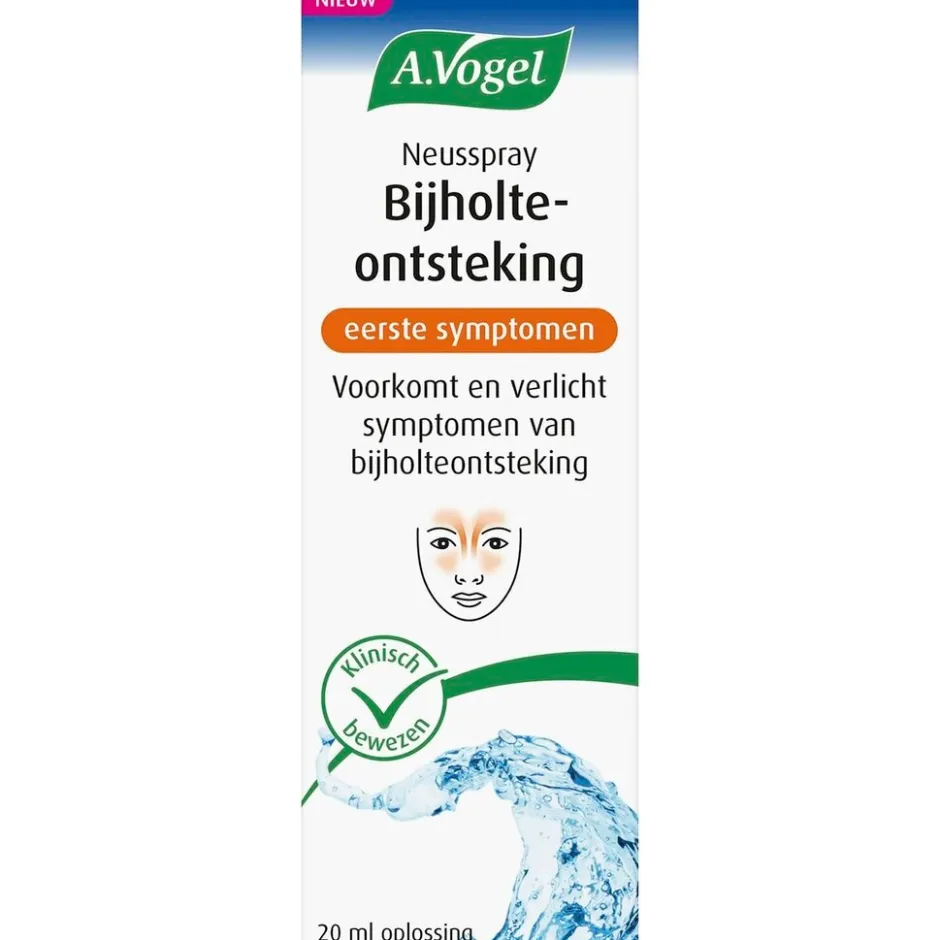 A.Vogel Neusspray Bijholteontsteking bij Eerste Symptomen< Luchtwegen