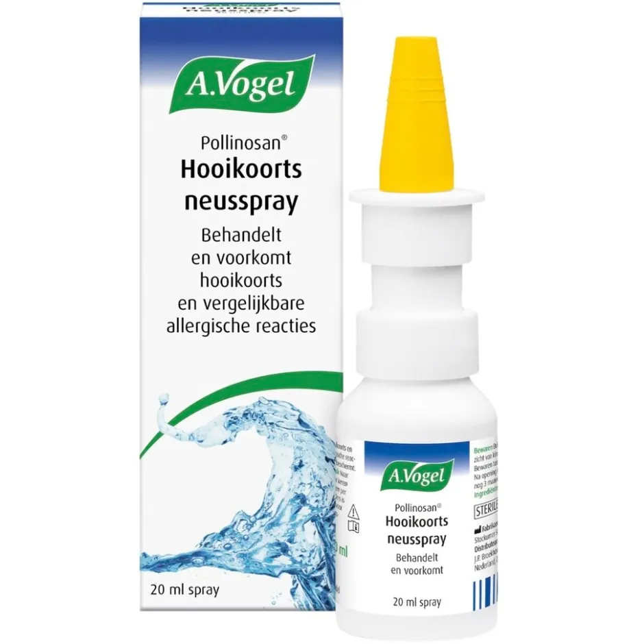 A.Vogel Pollinosan Hooikoorts Neusspray< Natuurlijke Zelfzorgmiddelen|Allergische Reacties