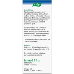 Rustgevend Passiflora Complex Tabletten|A.Vogel New
