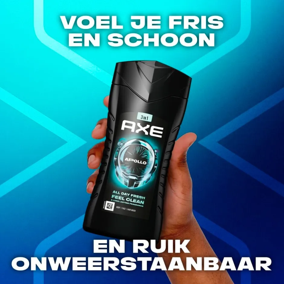 Axe Apollo 3-In-1 Douchegel< Douchegel