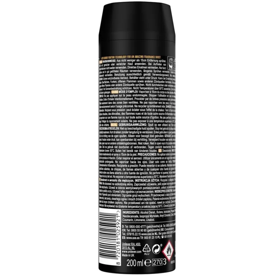 Axe Dark Temptation XL Deodorant & Bodyspray< Deospray