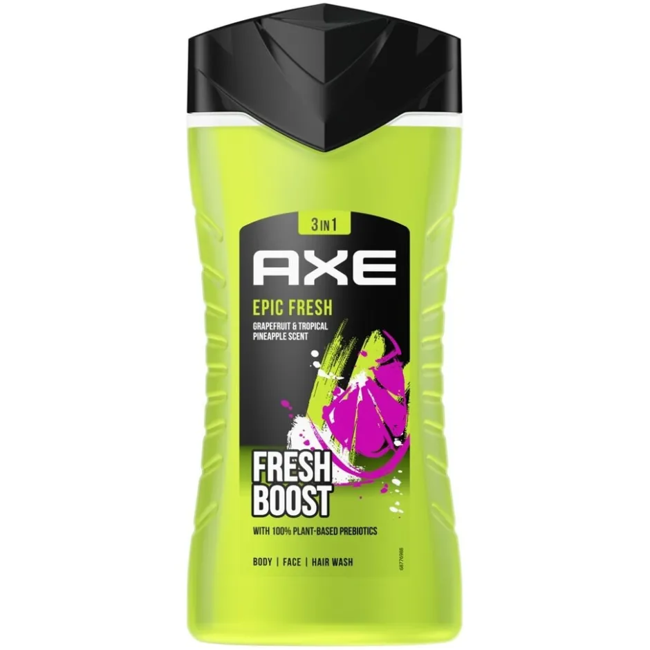 Epic Fresh 3-in-1 Douchegel|Axe