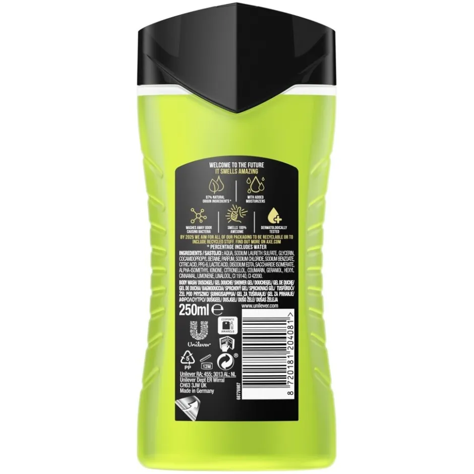 Epic Fresh 3-in-1 Douchegel|Axe
