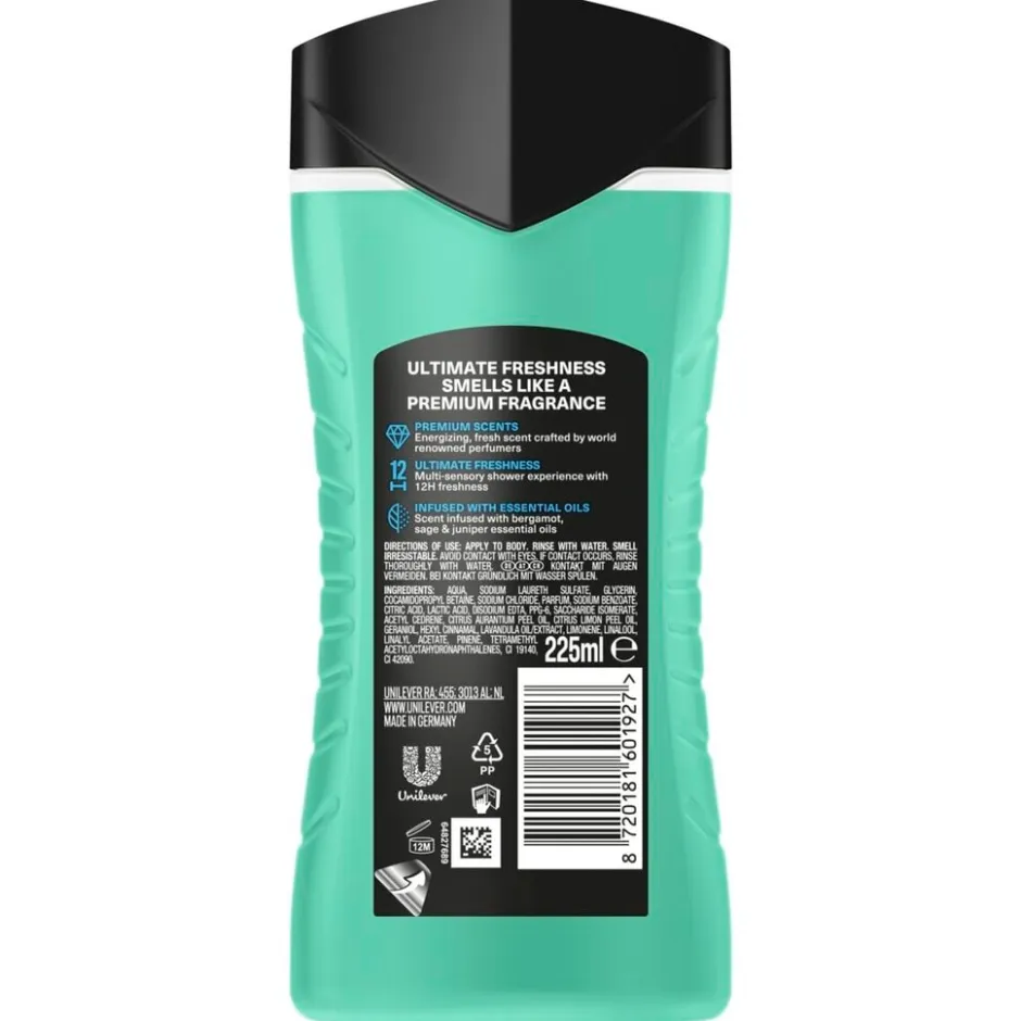 Axe Fine Fragrance Aqua Bergamot Douchegel< Douchegel
