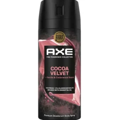 Axe Fine Fragrance Cocoa Velvet Deodorant Bodyspray< Deospray