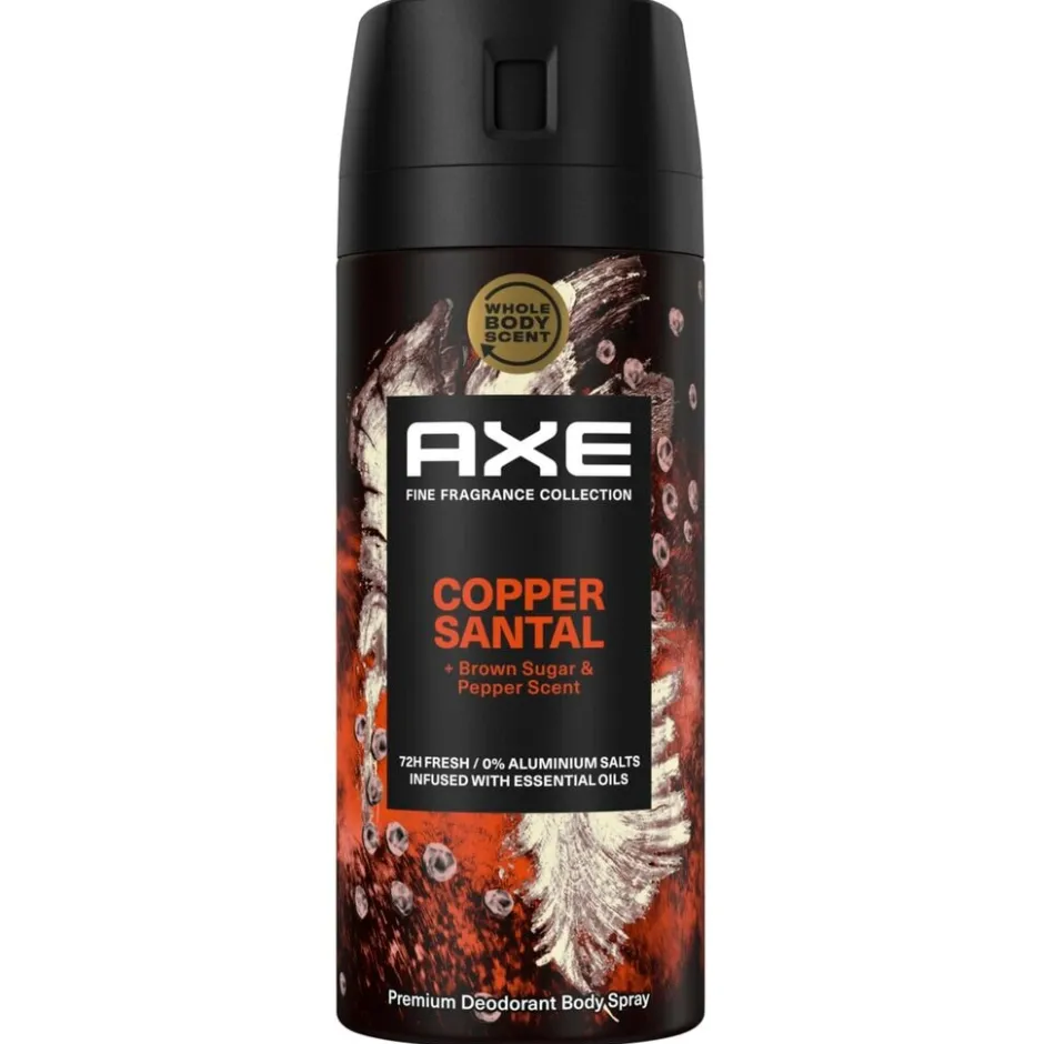 Axe Fine Fragrance Copper Santal Deodorant Bodyspray< Deospray