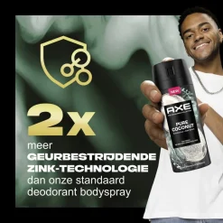 Pure Coconut Deodorant Bodyspray|Axe Fine Fragrance Hot