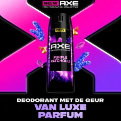 Axe Fine Fragrance Purple Patchouli Deodorant Bodyspray< Deospray