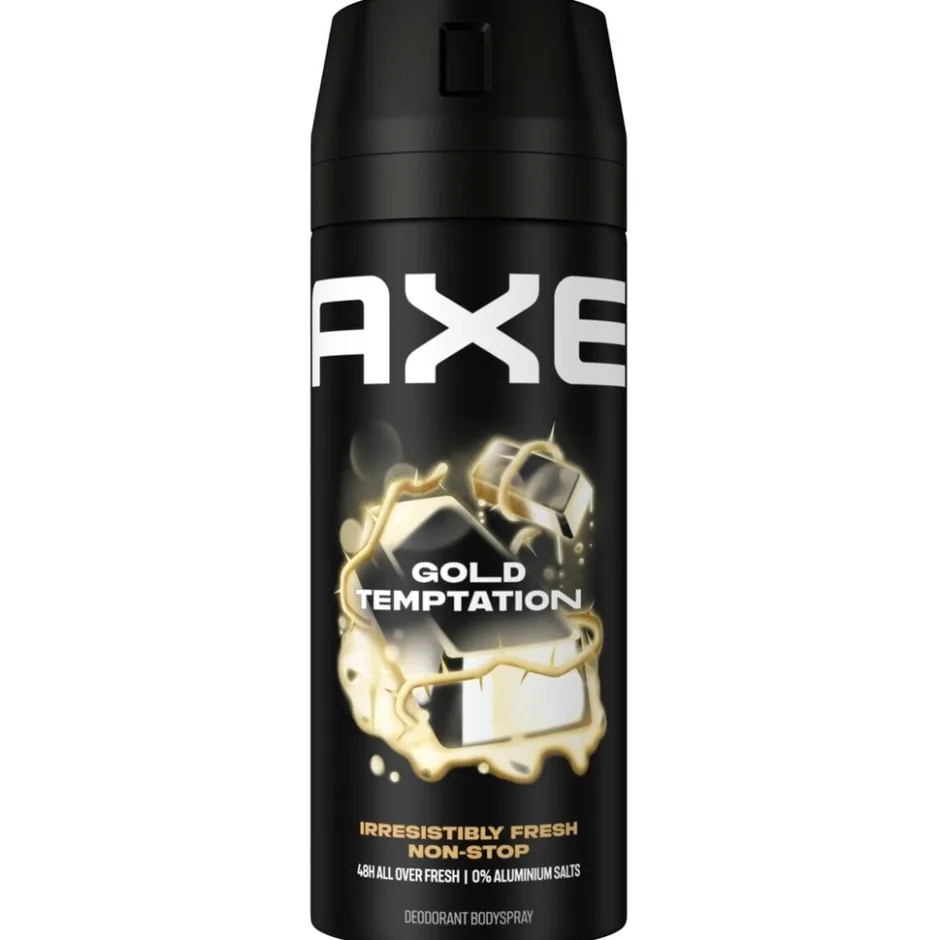 Gold Temptation Deodorant & Bodyspray|Axe New