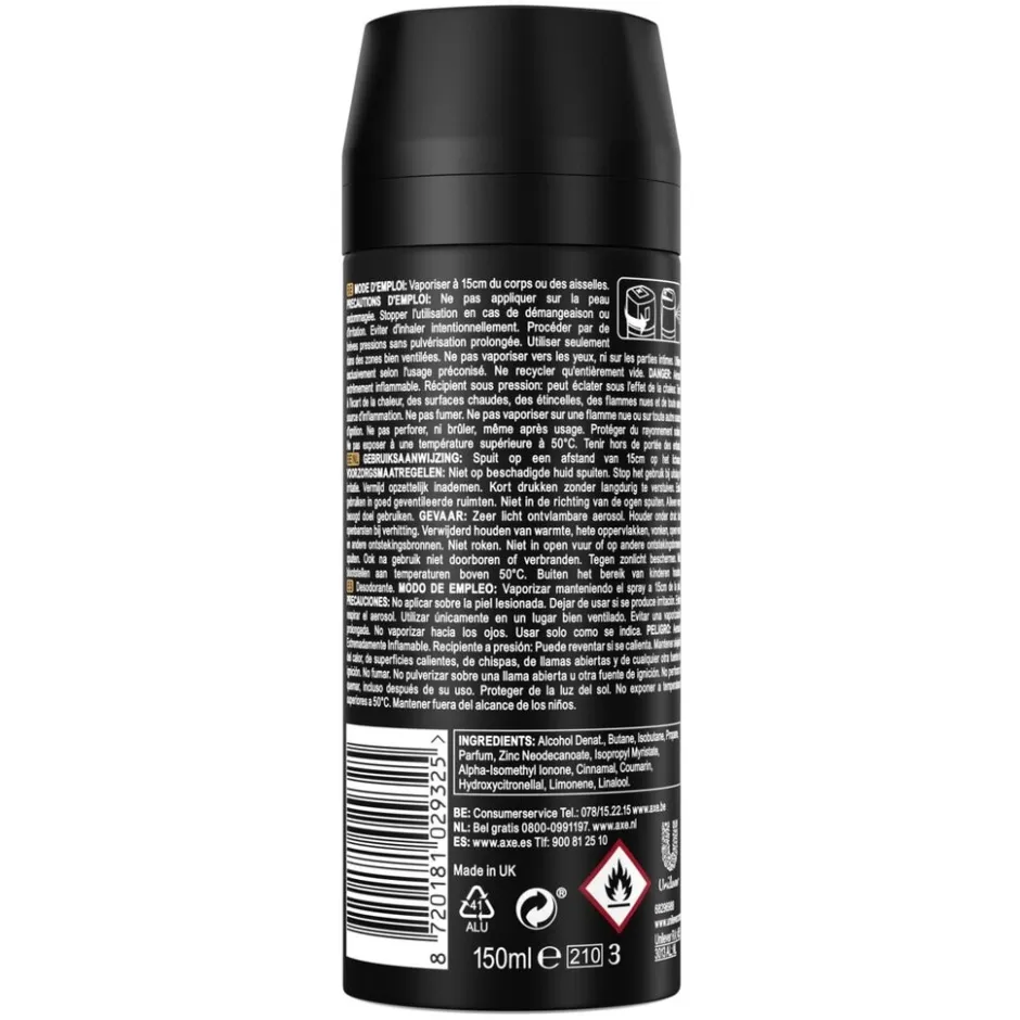 Axe Leather & Cookies Deodorant & Bodyspray< Deospray