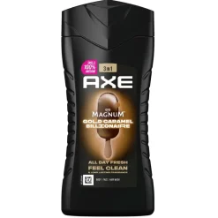 Magnum Gold Caramel Billionaire 3-in-1 Douchegel|Axe
