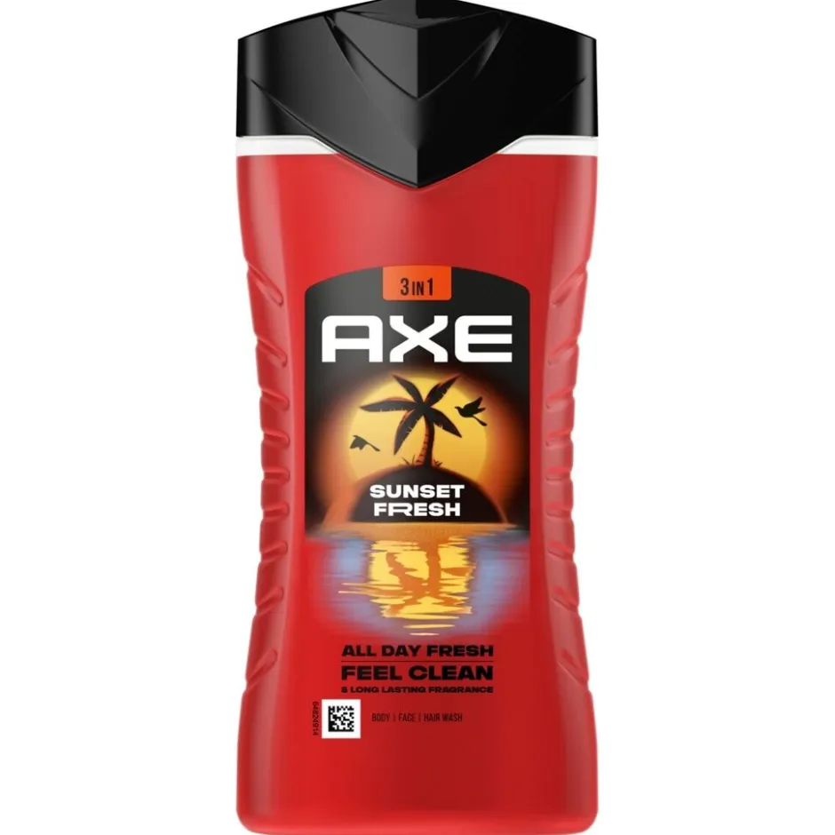Sunset Fresh 3-in-1 Douchegel|Axe New