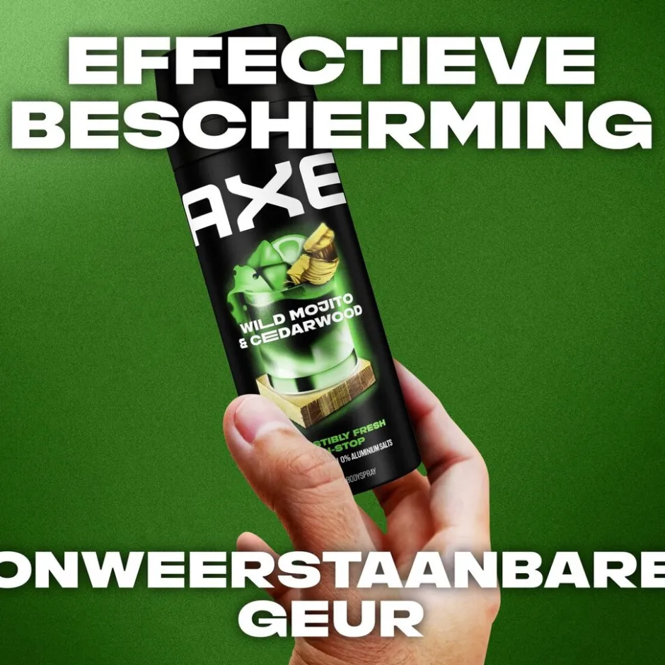 Axe Wild Mojito & Cedarwood Deodorant & Bodyspray< Deospray
