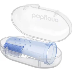 Babyono Baby Ono Blauw Vingertop Tandenborstel< Tandenborstels