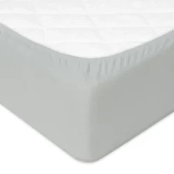 Babymatex Jersey Grijs 60x120 cm Ledikant Hoeslaken< Baby Beddengoed