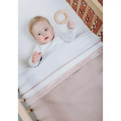 Babys Only Baby's Only Ledikant Deken Teddy Sky< Baby Beddengoed