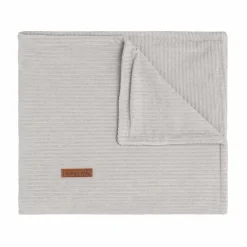 Babys Only Baby's Only Ledikantdeken Sense Kiezel 100x135 cm< Baby Beddengoed