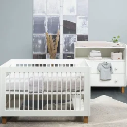 Babys Only Baby's Only Ledikantdeken Sense Kiezel 100x135 cm< Baby Beddengoed