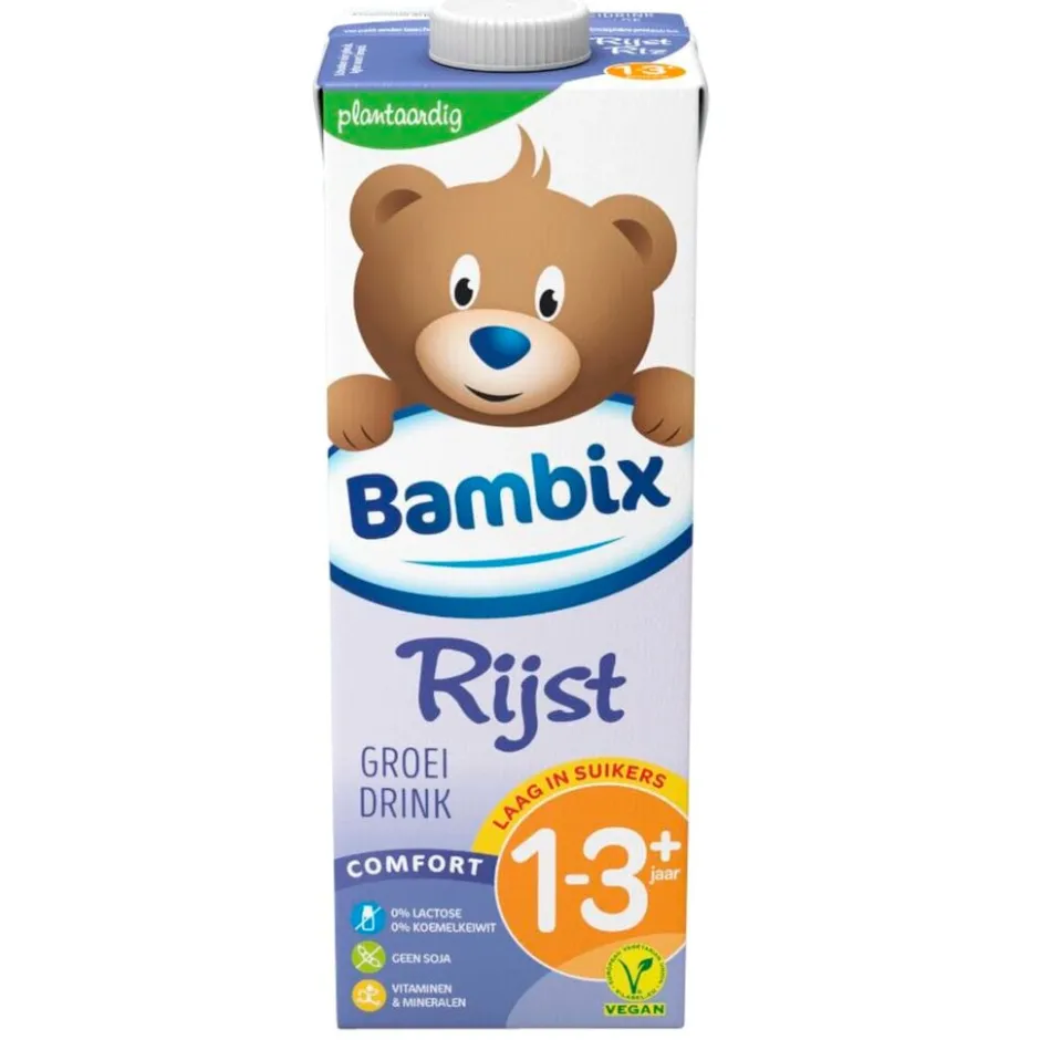 Bambix Rijst Groeidrink< Flesvoeding