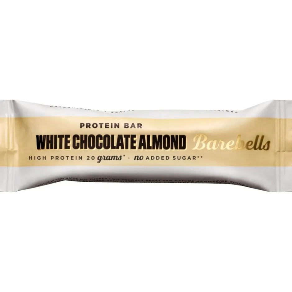 Barebells White Chocolate Almond Protein Bar< Sportrepen