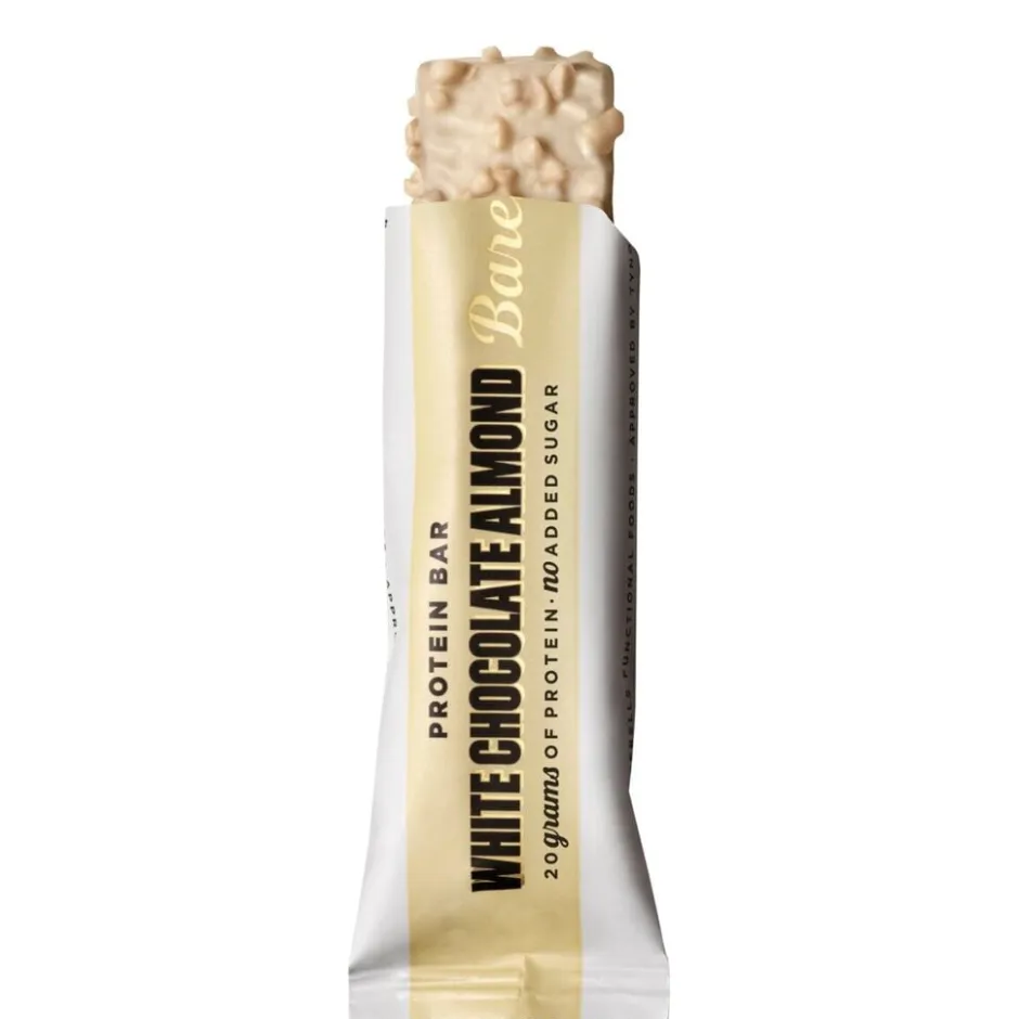 Barebells White Chocolate Almond Protein Bar< Sportrepen