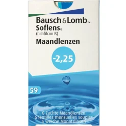 Bausch & Lomb -2.25 Maandlenzen< Lenzen