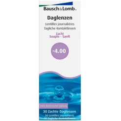 Bausch & Lomb -4.00 Zachte Daglenzen< Lenzen