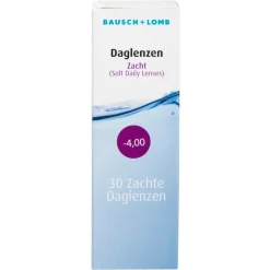 Bausch & Lomb -4.00 Zachte Daglenzen< Lenzen