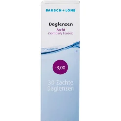 Bausch & Lomb -3.00 Zachte Daglenzen< Lenzen