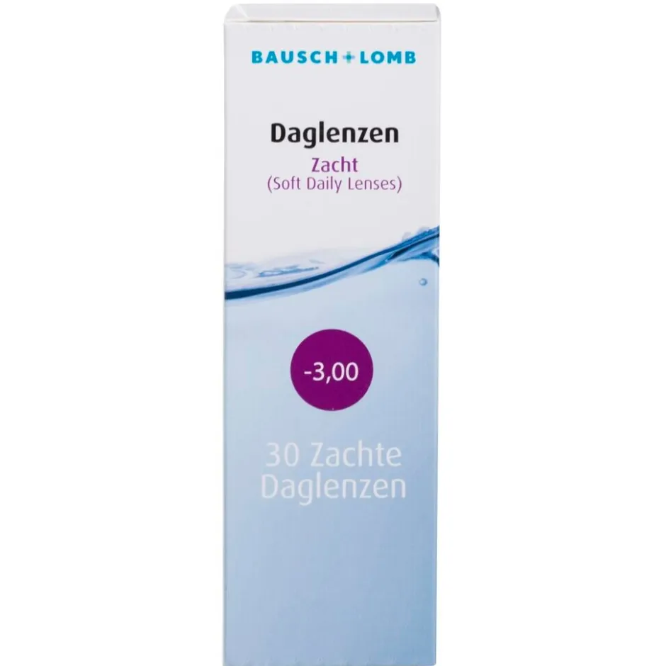 Bausch & Lomb -3.00 Zachte Daglenzen< Lenzen