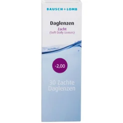 Bausch & Lomb -2.00 Zachte Daglenzen< Lenzen