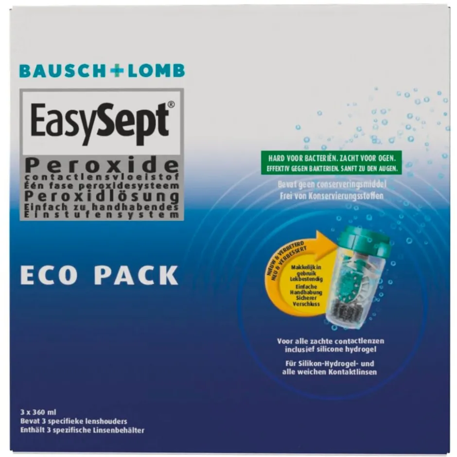Bausch + Lomb EasySept Peroxide Lenzenvloeistof|Bausch & Lomb Discount